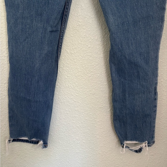 Abercrombie & Fitch Blue Straight Leg Jeans - Picture 5 of 6